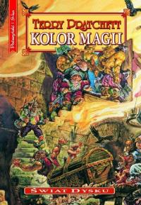 Kolor magii. Autor: Terry Prachett. Dobreksiazki.pl Okładka książki Kolor magii
