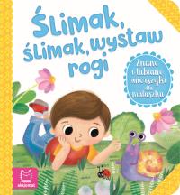 ŚLIMAK ŚLIMAK WYSTAW ROGI. Autor: Opracowanie zbiorowe. Dobreksiazki.pl Okładka książki ŚLIMAK ŚLIMAK WYSTAW ROGI
