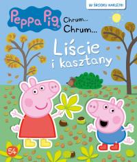 Świnka Peppa Chrum Chrum 54 Liście na kasztany. Autor: Opracowanie zbiorowe. Dobreksiazki.pl Okładka książki Świnka Peppa Chrum Chrum 54 Liście na kasztany