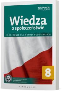 WOS SP 8 Podręcznik OPERON. Autor: Makara Krzysztof, Dobrzycka Elżbieta. Dobreksiazki.pl Okładka książki WOS SP 8 Podręcznik OPERON