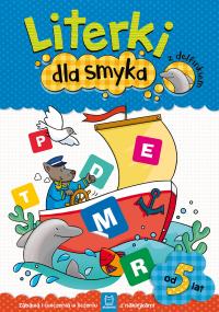 Literki dla smyka z delfinkiem. Autor: Opracowanie zbiorowe. Dobreksiazki.pl Okładka książki Literki dla smyka z delfinkiem