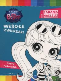 Littlest Pet Shop. Wesołe zwierzaki. Mały rysownik z naklejk. Autor: praca zbiorowa. Dobreksiazki.pl Okładka książki Littlest Pet Shop. Wesołe zwierzaki. Mały rysownik z naklejk