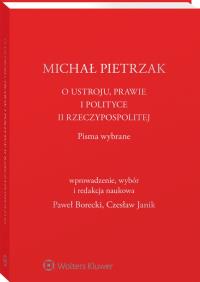 Okładka książki O ustroju, prawie i polityce II Rzeczypospolitej