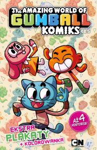 The Amazing World of Gumball T.5 Komiks. Autor: Opracowanie zbiorowe. Dobreksiazki.pl Okładka książki The Amazing World of Gumball T.5 Komiks
