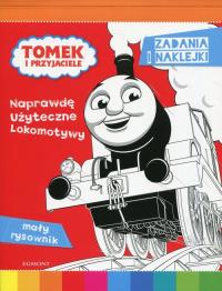 Tomek i przyjaciele. Mały rysownik z naklejkami. Autor: praca zbiorowa. Dobreksiazki.pl Okładka książki Tomek i przyjaciele. Mały rysownik z naklejkami