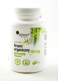 Aliness Krzem organiczny 150mg 100 kaps. Producent: Aliness. Dobreksiazki.pl Zdjęcie produktu Aliness Krzem organiczny 150mg 100 kaps