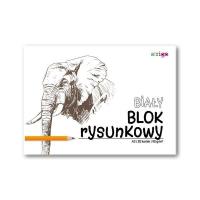 Blok rysunkowy biały A3/20K (10szt) STRIGO. Wydawca: Strigo. Dobreksiazki.pl Opakowanie Blok rysunkowy biały A3/20K (10szt) STRIGO