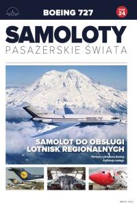 BOEING 727 SAMOLOTY PASAŻERSKIE ŚWIATA TOM 24. Autor: Opracowanie zbiorowe. Dobreksiazki.pl Okładka książki BOEING 727 SAMOLOTY PASAŻERSKIE ŚWIATA TOM 24