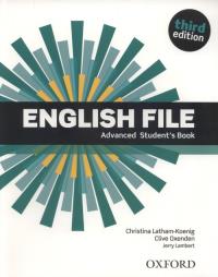 English File 3E Advanced SB w.2019. Autor: Clive Oxenden; Christina Latham-Koenig, Jerry Lam. Dobreksiazki.pl Okładka książki English File 3E Advanced SB w.2019