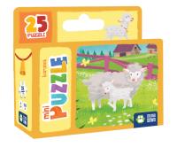 Mini Puzzle Baranek. Autor: Maciej Kachel. Dobreksiazki.pl Okładka książki Mini Puzzle Baranek