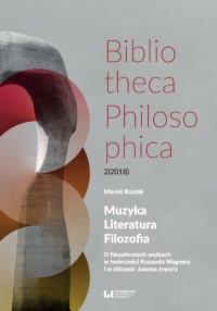 Muzyka, Literatura, Filozofia. Autor: Rosiak Marek. Dobreksiazki.pl Okładka książki Muzyka, Literatura, Filozofia