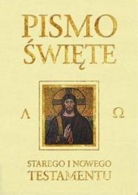 Pismo Święte ST i NT krem - skorowidz. Wydawca: Wydawnictwo Duszpasterstwa Rolników. Dobreksiazki.pl Opakowanie Pismo Święte ST i NT krem - skorowidz