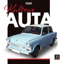TRABANT KULTOWE AUTA TOM 23. Autor: Opracowanie zbiorowe. Dobreksiazki.pl Okładka książki TRABANT KULTOWE AUTA TOM 23