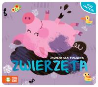 Zadania dla malucha. Zwierzęta. Autor: Elżbieta Śmietanka-Combik. Dobreksiazki.pl Okładka książki Zadania dla malucha. Zwierzęta