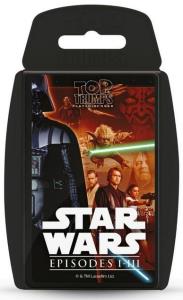 Gra - Top Trumps Star Wars I-III. Wydawca: Winning Moves. Dobreksiazki.pl Opakowanie Gra - Top Trumps Star Wars I-III