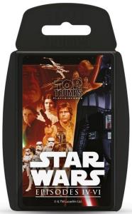 Gra - Top Trumps Star Wars IV-VI. Wydawca: Winning Moves. Dobreksiazki.pl Opakowanie Gra - Top Trumps Star Wars IV-VI