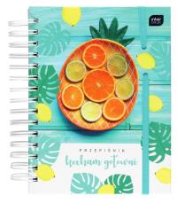 Przepiśnik Interdruk fruit. Autor: .. Dobreksiazki.pl Okładka książki Przepiśnik Interdruk fruit