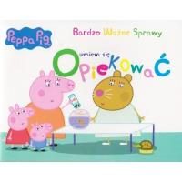 Świnka Peppa Bardzo Ważne.. - Umiem się opiekować. Autor: Opracowanie zbiorowe. Dobreksiazki.pl Okładka książki Świnka Peppa Bardzo Ważne.. - Umiem się opiekować