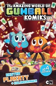 The Amazing World of Gumball T.6 Komiks. Autor: Opracowanie zbiorowe. Dobreksiazki.pl Okładka książki The Amazing World of Gumball T.6 Komiks