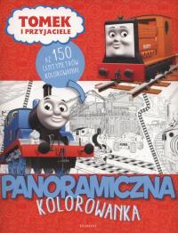 Tomek i przyjaciele. Panoramiczna kolorowanka. Autor: praca zbiorowa. Dobreksiazki.pl Okładka książki Tomek i przyjaciele. Panoramiczna kolorowanka
