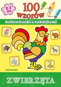100 wzorów - Zwierzęta SIEDMIORÓG. Autor: Opracowanie zbiorowe. Dobreksiazki.pl Okładka książki 100 wzorów - Zwierzęta SIEDMIORÓG