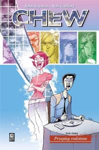 Chew T.8 Przepisy rodzinne. Autor: Layman John, Guillory Rob. Dobreksiazki.pl Okładka książki Chew T.8 Przepisy rodzinne
