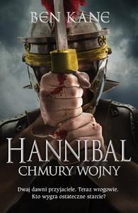 Hannibal. Chmury wojny. Autor: Ben Kane. Dobreksiazki.pl Okładka książki Hannibal. Chmury wojny