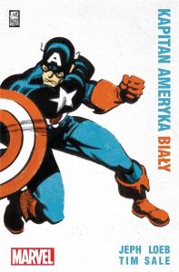 Kapitan Ameryka: Biały. Autor: Jeph Loeb, Tim Sale. Dobreksiazki.pl Okładka książki Kapitan Ameryka: Biały