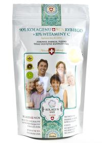 Kolagen NCN Rybi 90% + 10% Witaminy C Rodzinny 100g. Producent: Kolagen NCN. Dobreksiazki.pl Zdjęcie produktu Kolagen NCN Rybi 90% + 10% Witaminy C Rodzinny 100g