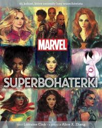 Marvel. Superbohaterki. Autor: praca zbiorowa. Dobreksiazki.pl Okładka książki Marvel. Superbohaterki