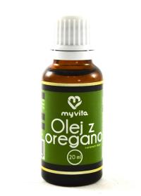 MyVita Olej z oregano 20ml. Producent: MyVita. Dobreksiazki.pl Zdjęcie produktu MyVita Olej z oregano 20ml