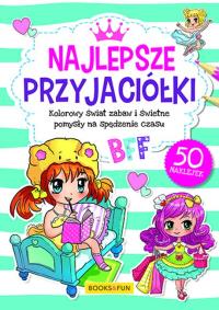 NAJLEPSZE PRZYJACIÓŁKI KOLOROWY ŚWIAT ZABAW I POMYSŁY NA SPĘDZENIE WOLNEGO CZASU. Autor: Opracowanie zbiorowe. Dobreksiazki.pl Okładka książki NAJLEPSZE PRZYJACIÓŁKI KOLOROWY ŚWIAT ZABAW I POMYSŁY NA SPĘDZENIE WOLNEGO CZASU