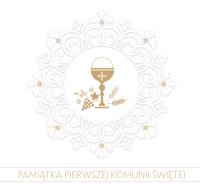 PAMIĄTKA PIERWSZEJ KOMUNII ŚWIĘTEJ. Autor: Opracowanie zbiorowe. Dobreksiazki.pl Okładka książki PAMIĄTKA PIERWSZEJ KOMUNII ŚWIĘTEJ