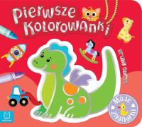 Pierwsze kolorowanki. Moje zabawki. Gruby obrys. Autor: Opracowanie zbiorowe. Dobreksiazki.pl Okładka książki Pierwsze kolorowanki. Moje zabawki. Gruby obrys