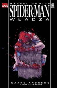 Spider-Man: Władza. Autor: Kaare Andrews, Jose Villarubia. Dobreksiazki.pl Okładka książki Spider-Man: Władza
