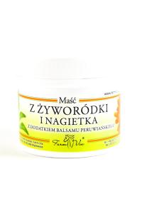 Farm-Vix Maść z żyworódki i nagietka 150ml. Producent: Farm-Vix. Dobreksiazki.pl Zdjęcie produktu Farm-Vix Maść z żyworódki i nagietka 150ml
