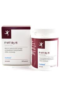 ForMeds F-VIT B3 NIACYNA 240 porcji. Producent: ForMeds. Dobreksiazki.pl Zdjęcie produktu ForMeds F-VIT B3 NIACYNA 240 porcji