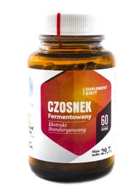 Hepatica Czosnek fermentowany 400mg 60kaps. Producent: Hepatica. Dobreksiazki.pl Zdjęcie produktu Hepatica Czosnek fermentowany 400mg 60kaps
