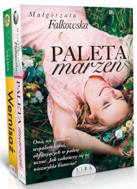 Pakiet: Paleta marzeń/Wernisaż. Autor: Falkowska Małgorzata, Salwa Oskar. Dobreksiazki.pl Okładka książki Pakiet: Paleta marzeń/Wernisaż
