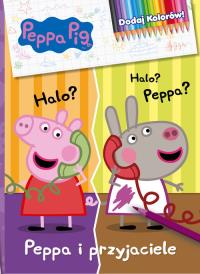 PEPPA I PRZYJACIELE ŚWINKA PEPPA DODAJ KOLORÓW. Autor: Opracowanie zbiorowe. Dobreksiazki.pl Okładka książki PEPPA I PRZYJACIELE ŚWINKA PEPPA DODAJ KOLORÓW