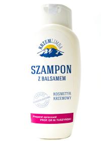 Prof. Tuszyński Szampon krzemowy z balsamem 250ml. Producent: Limba prof. Tuszyński. Dobreksiazki.pl Zdjęcie produktu Prof. Tuszyński Szampon krzemowy z balsamem 250ml