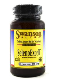 Swanson SelenoExcell 200mcg 60kaps. Producent: Swanson. Dobreksiazki.pl Zdjęcie produktu Swanson SelenoExcell 200mcg 60kaps