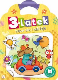 3-LATEK BAWI SIĘ I NAKLEJA CZĘŚĆ 2. Autor: Opracowanie zbiorowe. Dobreksiazki.pl Okładka książki 3-LATEK BAWI SIĘ I NAKLEJA CZĘŚĆ 2