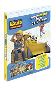 Bob Budowniczy Megapaka dla dzieciaka. Autor: Opracowanie zbiorowe. Dobreksiazki.pl Okładka książki Bob Budowniczy Megapaka dla dzieciaka