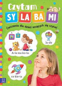 CZYTAM SYLABAMI ĆWICZENIA DLA DZIECI UCZĄCYCH SIĘ CZYTAĆ. Autor: Opracowanie zbiorowe. Dobreksiazki.pl Okładka książki CZYTAM SYLABAMI ĆWICZENIA DLA DZIECI UCZĄCYCH SIĘ CZYTAĆ