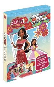 ELENA Z AVALORU MEGAPAKA DLA DZIECIAKA. Autor: Opracowanie zbiorowe. Dobreksiazki.pl Okładka książki ELENA Z AVALORU MEGAPAKA DLA DZIECIAKA