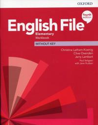 English File 4E Elementary WB without key OXFORD. Autor: Clive Oxenden; Christina Latham-Koenig, Chomacki Kate. Dobreksiazki.pl Okładka książki English File 4E Elementary WB without key OXFORD