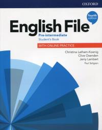 English File 4E Pre-Interned. SB + online practice. Autor: Clive Oxenden; Christina Latham-Koenig, Chomacki Kate. Dobreksiazki.pl Okładka książki English File 4E Pre-Interned. SB + online practice