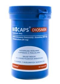 ForMeds BICAPS DIOSMIN 60kaps. Producent: ForMeds. Dobreksiazki.pl Zdjęcie produktu ForMeds BICAPS DIOSMIN 60kaps