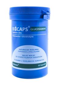ForMeds BICAPS GLUCOSAMINE 60kaps. Producent: ForMeds. Dobreksiazki.pl Zdjęcie produktu ForMeds BICAPS GLUCOSAMINE 60kaps